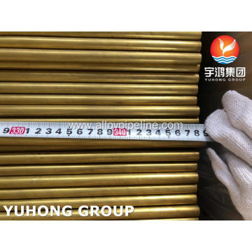 ASTM B111 C68700 Copper Alloy Tube Brass Tube